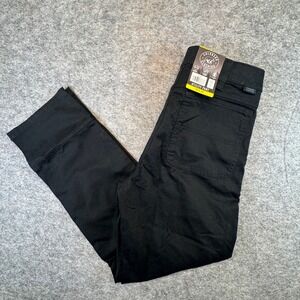Colorado Clothing Mens Black Utility Pant Stretch Twill Relaxed Fit 32x32 NEW
